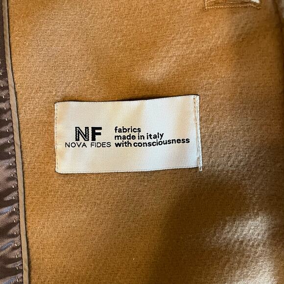 Mango MNG Woman's Croquette Coat in Camel Size Small - Picture 8 of 9